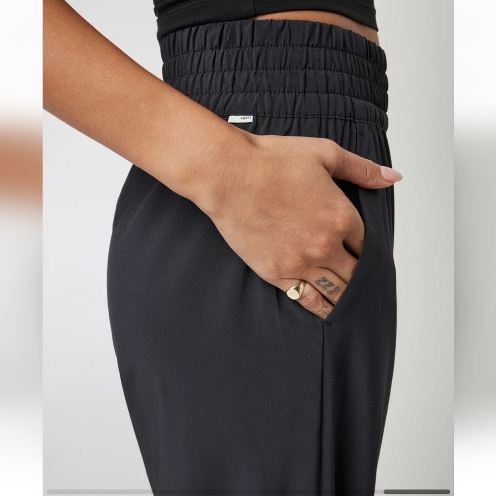NWT Vuori Villa Wideleg Black, XXS - Picture 2 of 7